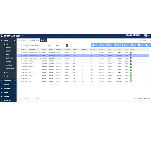 SDFMIS 燃料信息管理系統